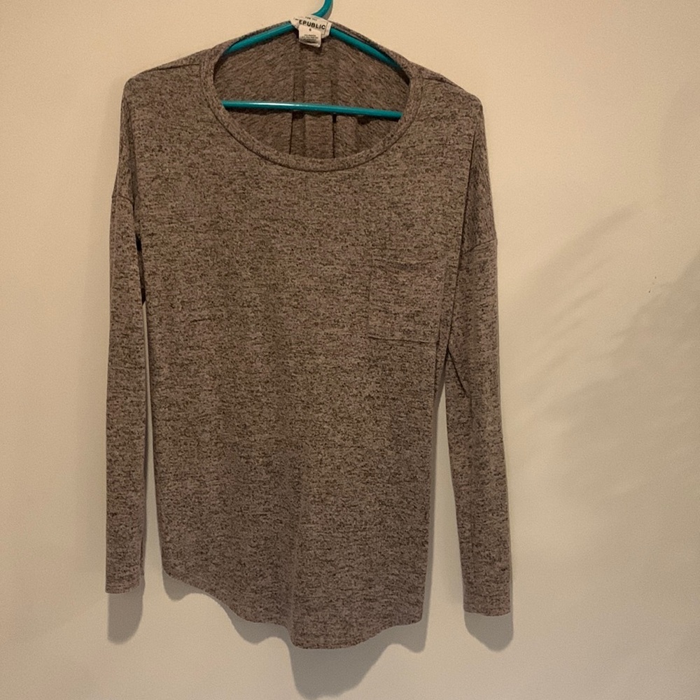 Womens Gray Cardigan Size Small